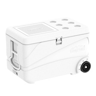 Duramax Keep Cold 84L Wheeled Cooler Box DM-XX105WH Large Capacity Ice Storage Box with Wheels (Urba