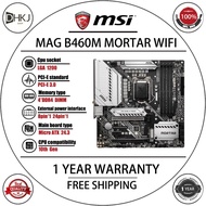 used MSI MAG B460M MORTAR WIFI LGA 1200 Micro-ATX Gaming Motherboard (10th Gen Intel Dual M.2 Wi-Fi 