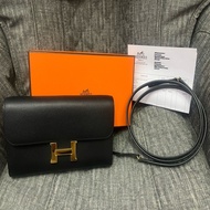 Hermes Constance To Go 黑金
