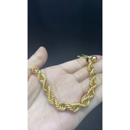 🔥GELANG TANGAN EMAS SADUR PINTAL/BUBUT BESAR ZHULIAN🔥