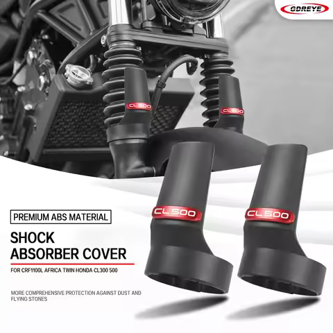 For Honda CL500 CL300 CL 500 CL 300 Front Fork Guard Shock Absorbing Protective Shell Cover Motorcyc