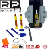 HP Screwdriver set 10 IN 1hp + WIDE LCD Press + b7000 15 CLEAR 15 GLUE ML T7000 15 GLUE/ BLACKML ori