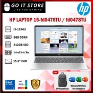 HP 15-FD0509TU White, FD0444TU Blue, FD0476TU Gold, FD0478TU Silver (15.6" FHD, i5-1334U, 8GB, 512GB