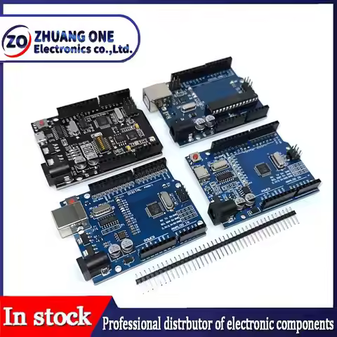 UNO R3 Official Box ATMEGA16U2 / UNO+WiFi R3 Original ATMEGA328P Chip CH340G For Arduino UNO R3 Deve