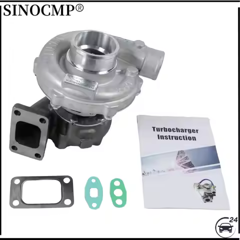 T04E T3/T4 .57 A/R 48.1 TRIM TURBO COMPRESSOR 400+HP BOOST STAGE III Charger Engine Parts Turbos Nit