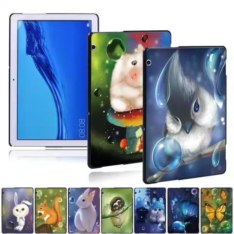 For Huawei MediaPad M5 10.8"/M5 10 10.1"/M5 Lite 8/M5 Lite 10.1"/T3 10 9.6"/T3 8.0" Animal Series Ta