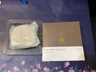JAPAN 青木瓜酵素珍珠洗顏粉撲