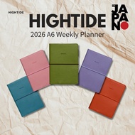 HIGHTIDE 2026 Schedule Book Planner A6 Weekly Block (Starting October 2025)