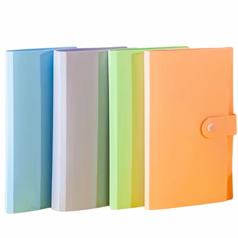 100 Sheets Paper Currency Collection Book Save Money Large Capacity Coin Collection Book PU Reusable