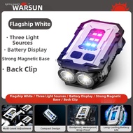 WARSUN | Multi-Function Magnetic Hands-Free Head Lamp
