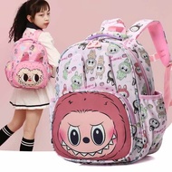 beg sekolah roda beg sekolah hitam beg sekolah tahan lasak Kindergarten Girl Cute Rabu Cloth Schoolb