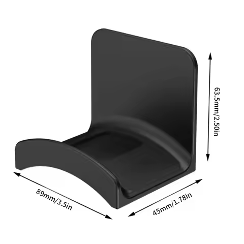 Headphone Stand PC Gaming Headset Stand Under Desk 360 Degree Rotating Headphone Hook Clamp-On Headp