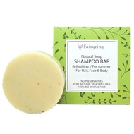 Fairyring Shampoo Bar Refreshing Slowly created by cold process method 100% vegetable oil shampoo bar Additive-free botanical shampoo bar Natural shampoo bar