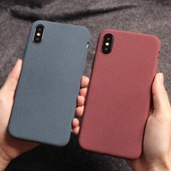 Huawei Mate 20X 20 10 9 Pro Lite GR5 GR3 2017 Simple Color Soft Matte TPU Case