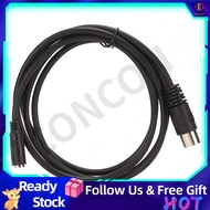 concon 3.5mm(1 / 8in) Stereo Female to 5 Pin DIN Male Adapter Cable  1.5m 4.9ft Length Professional 
