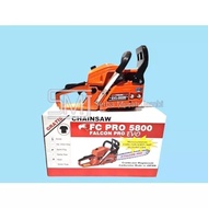 New PROFESIONAL Chainsaw FALCON 5800 5880 22inc LASER 38T mesin