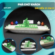 Passenger Ferry Model Toy [GENUINE 47.ART - 3D PRINTED] ships, decorations, ROOM DECOR