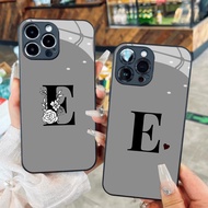 E-shaped Glass Case for iPhone 17 16 15 14 13 12 11 8 7 6 6s 6p 7p 8p 6g 7g 8g Pro Max XR XS xsmax P