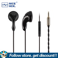 Tai nghe nhét tai Nicehck B80 Tai nghe màng ngăn PU topologybio 14.8mm Tai nghe có dây tùy chọn Phíc