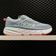 HOKA ONE ONE Bondi 7 รองเท้าวิ่งข้ามประเทศสำหรับบุรุษและสตรี，รองเท้าวิ่งกันกระแทกระดับมืออาชีพ，รองเท