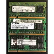 DDR2 RAM | APACER / ELPIDA / INFINEON / KINGSTON | 667 / 800 MHz | 512MB / 1GB / 2GB | PC DESKTOP / 