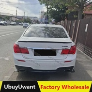 On sale For 08-14 BMW 7 Series F01 F02 740i 750i Trunk Spoiler Roof Lip Kit Car Rear Spoiler Wing Ex