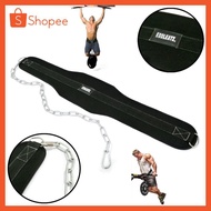 Premium Dip Belt - Pull Up Down Belt, Gym Chain Fitness Chain