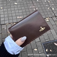 Vivienne Westwood West Empress Dowager Wallet Large Capacity Card Bag Saturn Wallets