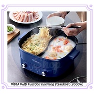 MC-HGC-30312 4.5L/5.5L  Multi Function YuanYang Steamboat | Hotpot Cooker (Non Stick Pot) - MIDEA (3