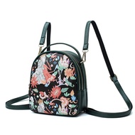 New Women Mori Girl Print Handbag Backpack Creative Crossbody