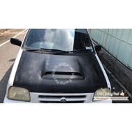 MIRA L2S TURBO FRONT BONNET BONET / KANCIL L200S SKOOP BESAR  FIBER Kancil Lompat KANCIL 660 850 Big