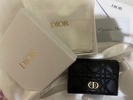 Dior Caro Glycine 錢包XS(黑）
