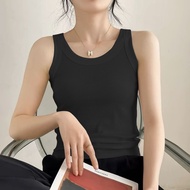 Women's Sleeveless Slim Cami Top - Summer Fashion Solid Color Casual