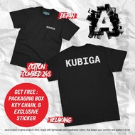 HITAM Ariel NOAH T-SHIRT "KUBIGA" BLACK/ARIEL NOAH T-SHIRT/UNISEX TEE ARIEL NOAH/BAJU DISTRO ARIEL/A