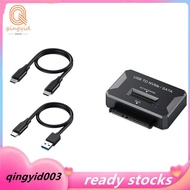 M2 SATA NVMe to USB 3.1 10Gbps 2.5 Inch SATA SSD Adapter for 2230 2242 2280 22110 M2 SSD Enclosure D