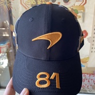 2025 F1 season in Brasilia, UK M.c.L.a.r.e.n. Racing Team racing caps, baseball duck tongues, driver