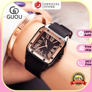 GUOU WATCH Brand Womens Luxury Watches GUOU MINIMALISM Rubber Silicon Dress Watch For Women