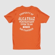 Vintage Retro Alcatraz Penitentiary Swim Team T-Shirt