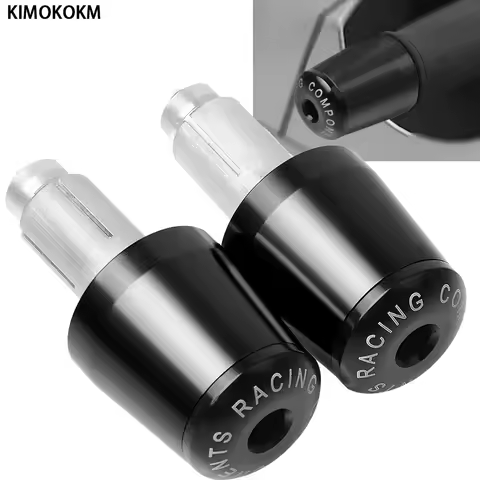New Motorcycle CNC 7/8'' Handle Bar End Weights Handlebar Grips Cap for yamaha Honda CB650F CB1000R 