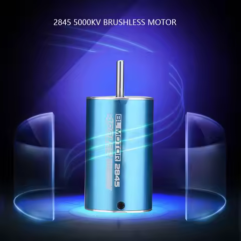 Brushless Motor RC Accessory 2845 Motor 4 Pole 12 Slot Waterproof 2845 5000/5900KV Motor for 1/12 1/