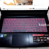 Keyboard Protector for MSI GS65 GF63 GGF65 P65 PS42 PS63 Silicone Keyboard Cover