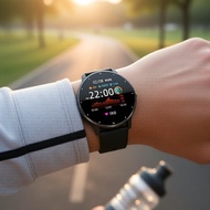 ZL02D Pro Smart Watch:、、、  ZL02D Pro Jam Pintar: Skrin bulat, Bluetooth, kalis air, serasi luas