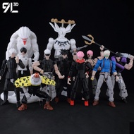 9l3d Printed Lucky Dummy 13 Jujutsu Kaisen Gojo Satoru Toji Yuji Sukuna Action Figures Mannequin Yuu