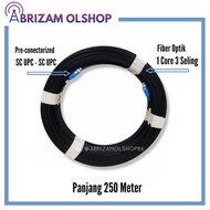 Cable Precon 250m 1 Core 3 cables Ready to Use SC UPC Precon 250 meter/
