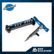 PARK TOOL QTH-1 QUICK-CHANGE BIT DRIVER SET ประแจหกเหลี่ยมแบบเปลี่ยนหัวได้สำหรับขันจักรยาน ประแจหกเห