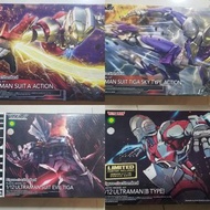 Bandai模型 Figure-rise Standard Ultraman Seven Suit ver. ver 7.5 強行突入型奧特曼電光超人初回限定特典海報 action ver7.5 b 