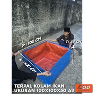 Cheapest 100cm x 100cm x 50cm Fish Pond Tarpaulin