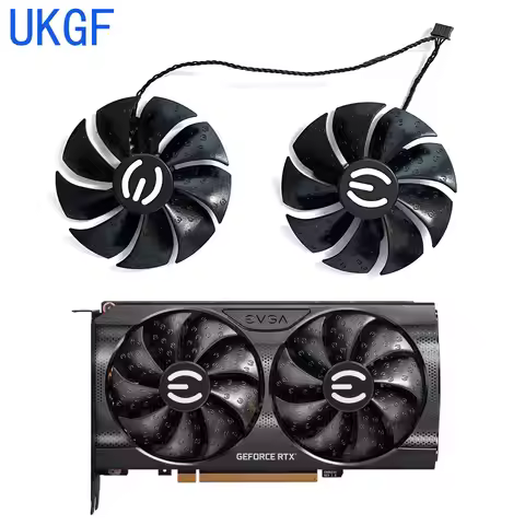 87MM PLA09215S12H GTX1660 GTX1660Ti Cooling Graphics Fan For EVGA GTX 1660 Ti XC Ultra Gaming Graphi