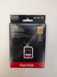 全新行貨SanDisk Extreme PRO 256GB SDXC 記憶卡