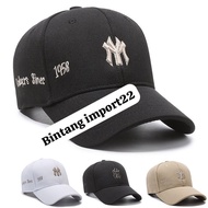 NY Baseball Cap Cotton Material NY Baseball Cap Distro Cap Embroidered Baseball Cap Men's Cap